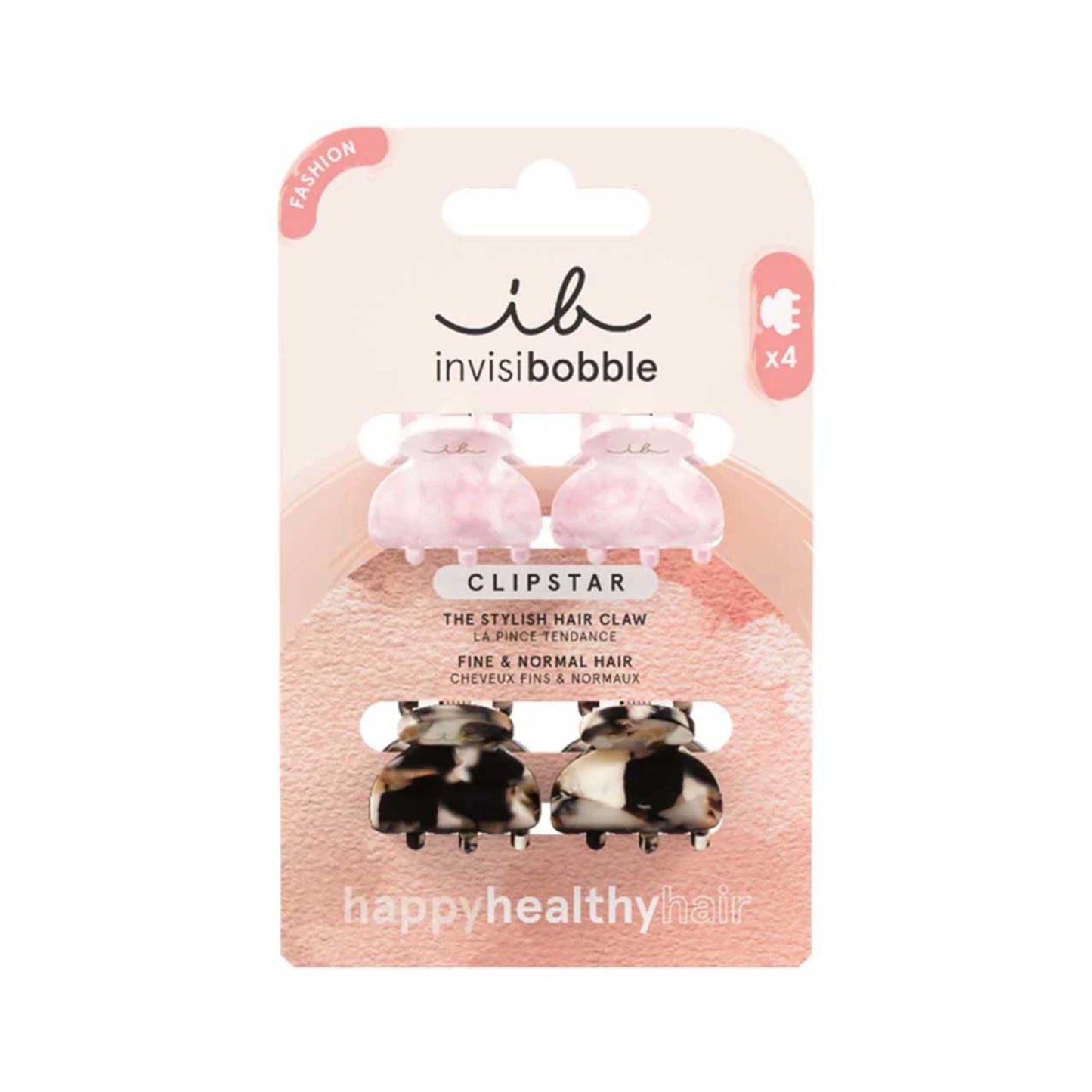 Invisibobble Clipstar Petit Four Hair Claw Clip 4pc