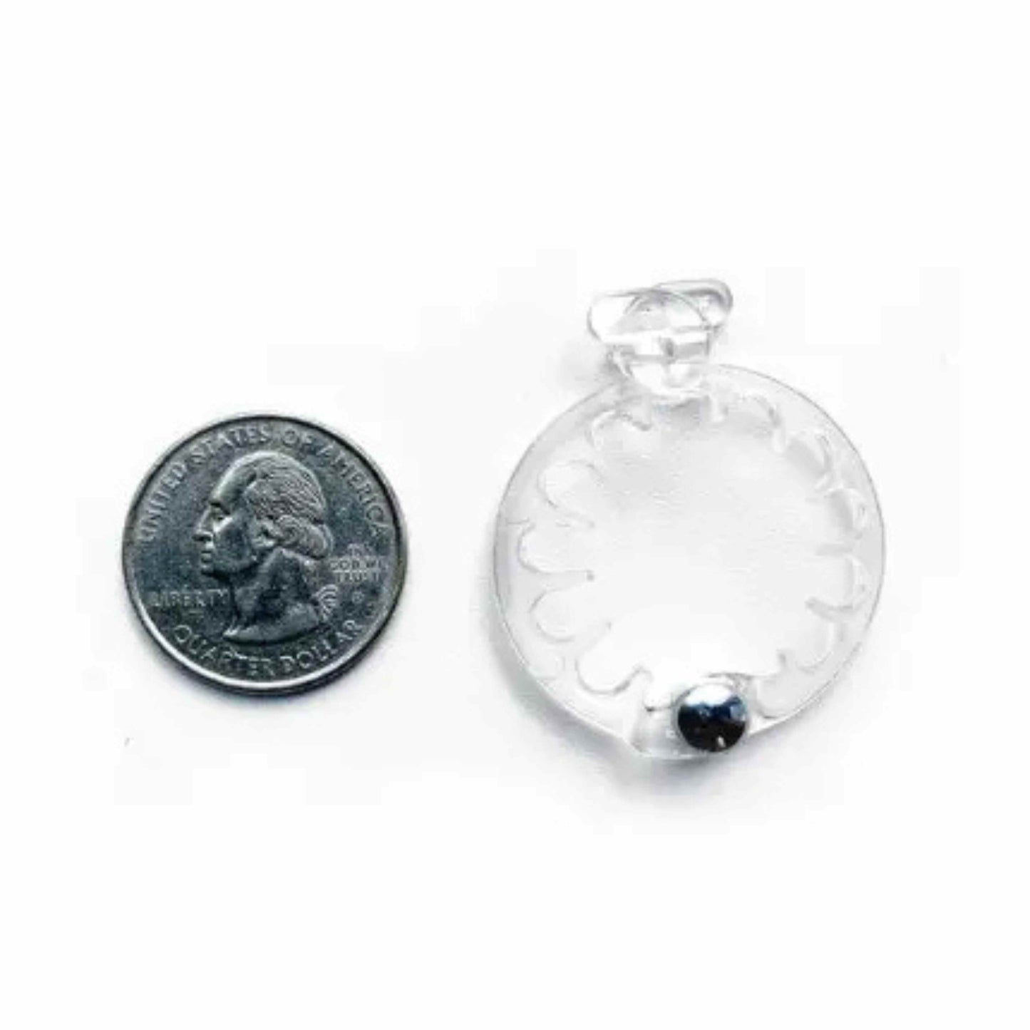 Puff Cuff Teeny Clear Pack - Hair Clamp - .75 Inch (5 Pcs)