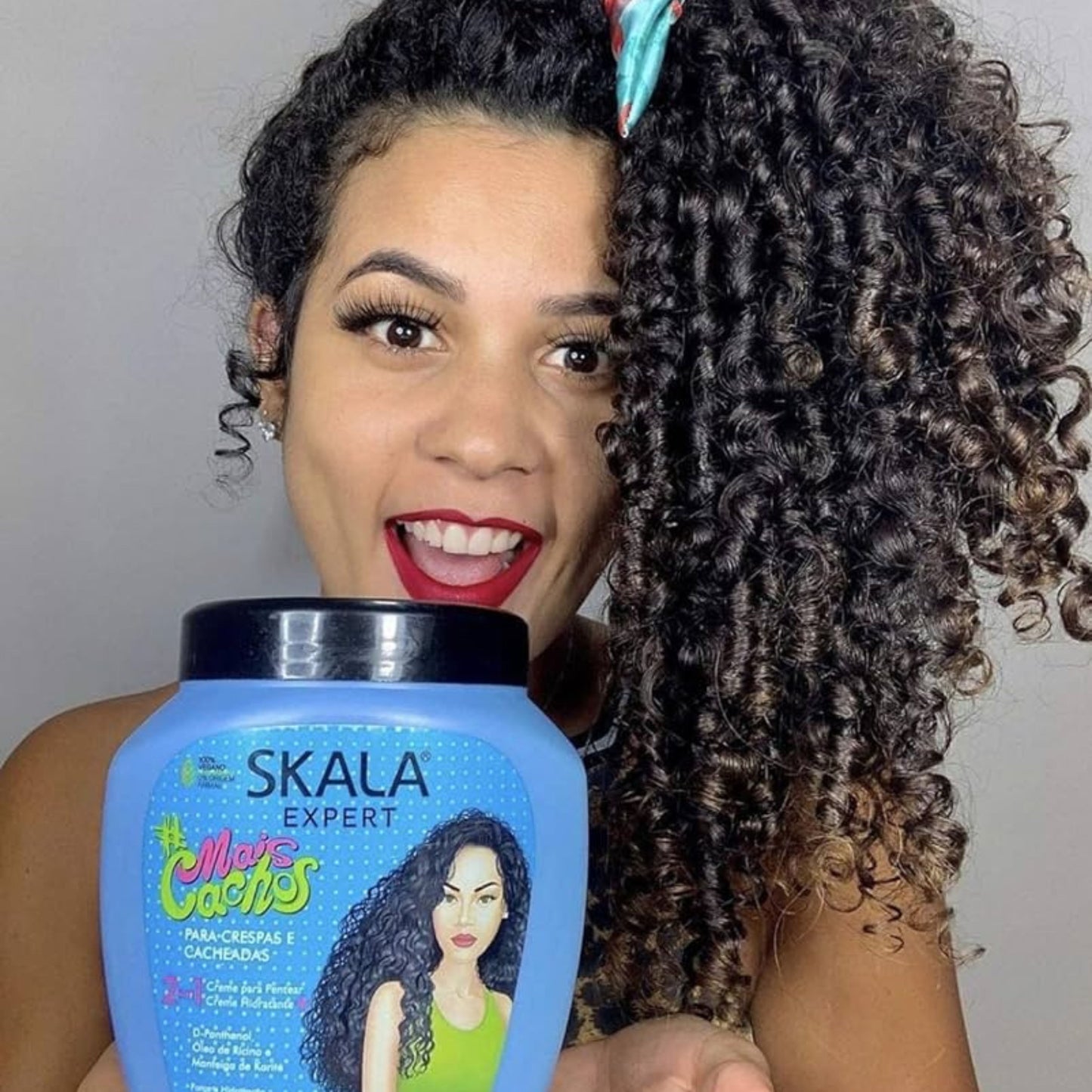 Skala Mais Cachos 2 in 1 Hair Treatment Conditioning Cream - "Blue Skala" 1kg