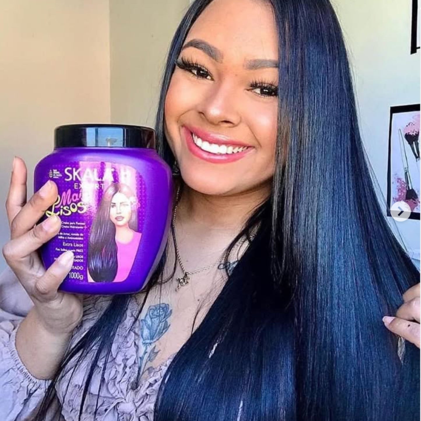 Skala Straighter Treatment Conditioning Cream "Purple Skala" 1kg