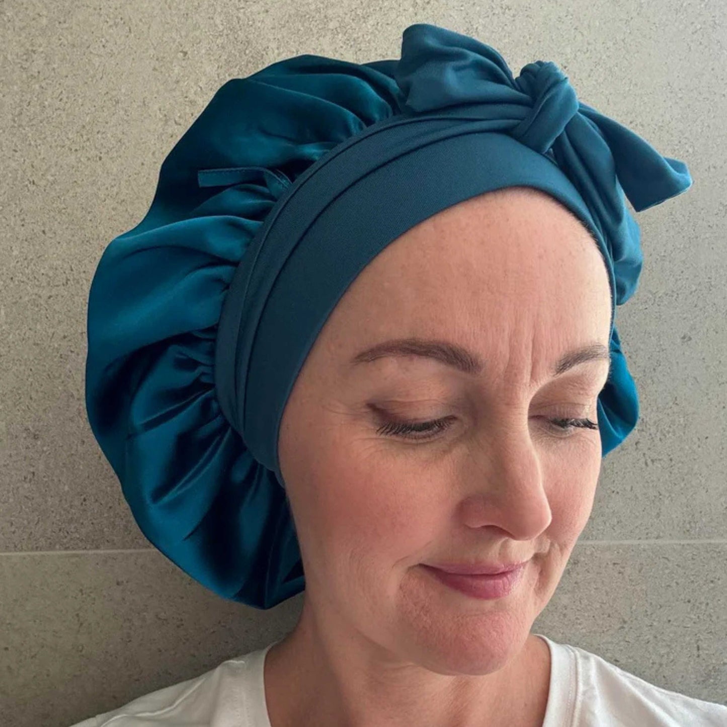 Splash Happy Cloud Silk Bonnet