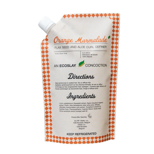 Ecoslay Orange Marmalade Flaxseed and Aloe Curl Definer
