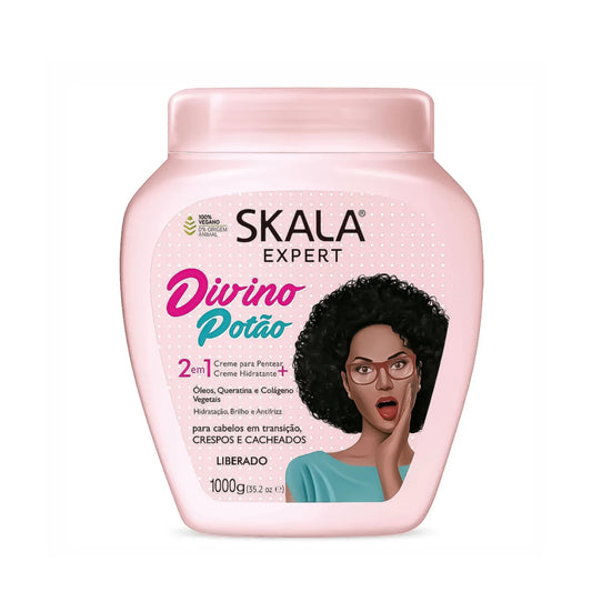 Skala Divine Curl Power 2 in 1 Hair Treatment Conditioning for Curly Hair 1000g