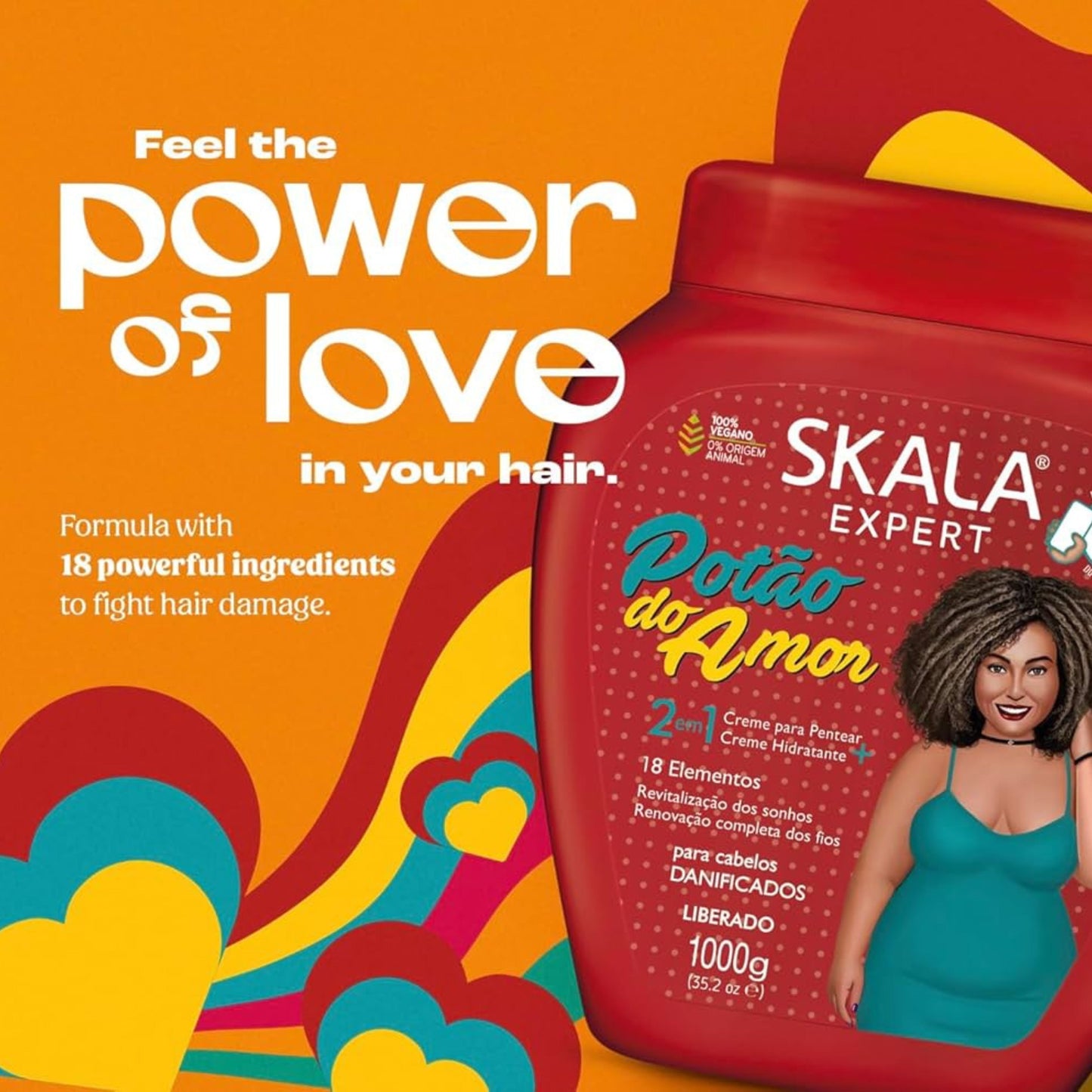 Skala Love Pot Treatment Conditioning Cream "Red Skala" 1kg