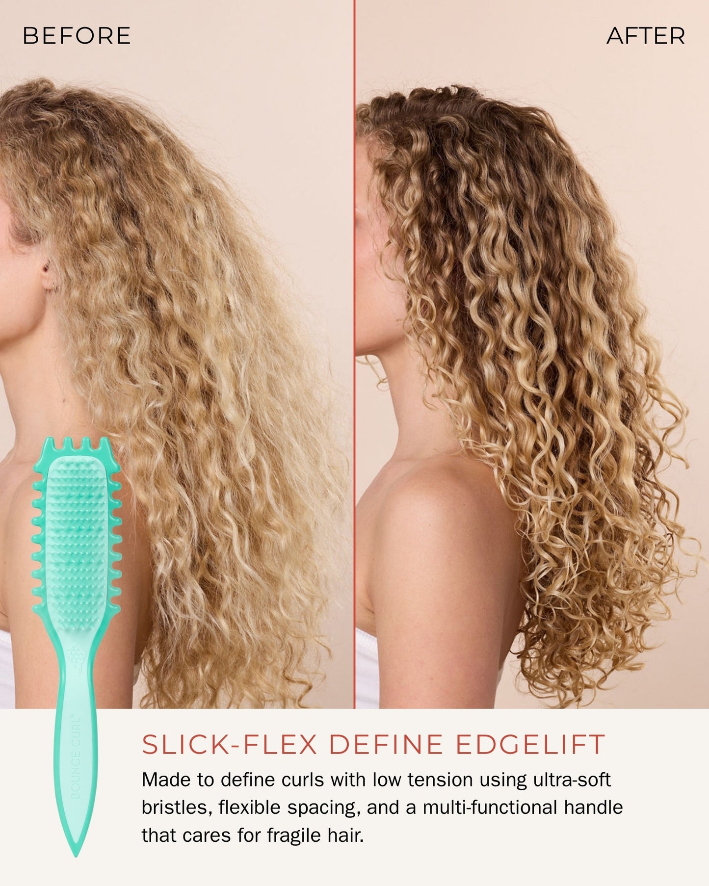 Bounce Curl Slick-Flex Define EdgeLift Brush