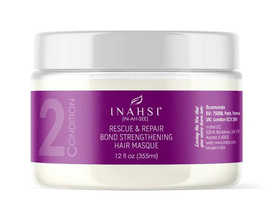 Inahsi Naturals Rescue & Repair Bond Strengthening Hair Masque 355ml - Sunshine Curls